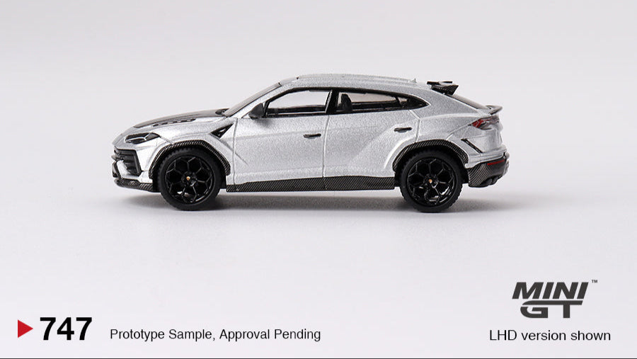 LAMBORGHINI URUS PERFORMANTE GRIGIO NIMBUS 2024 - Mini GT - 1/64