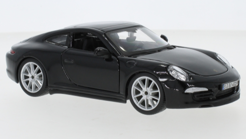 PORSCHE 911 CARRERA S Noir - Bburago - 1/24