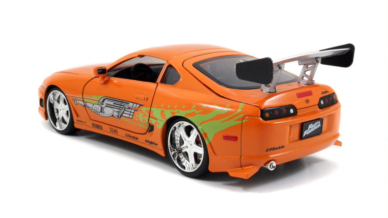 Toyota supra 1995 Fast & Furious BRIAN O'CONNER + figurine métal - Jada - 1/24