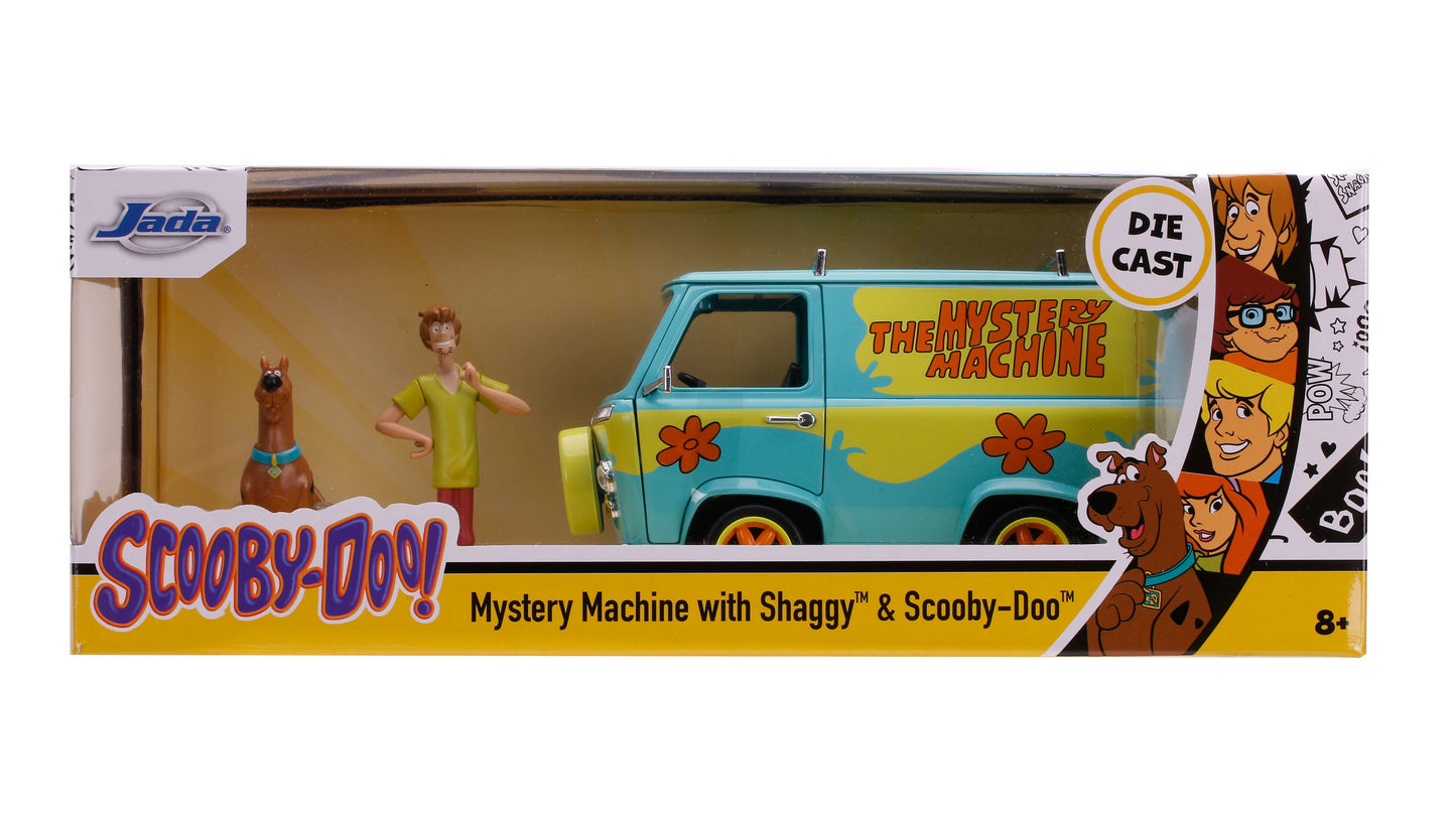 Mystery machine Scooby Doo + Figurines - Jada - 1/24