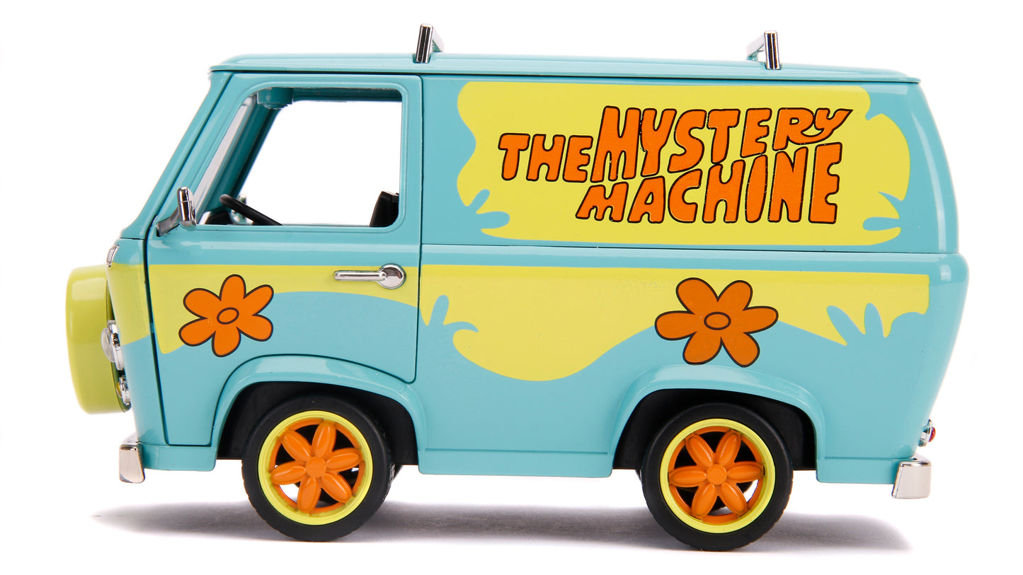 Mystery machine Scooby Doo + Figurines - Jada - 1/24