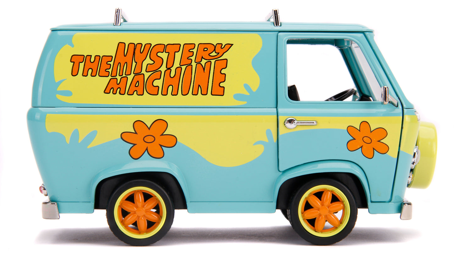Mystery machine Scooby Doo + Figurines - Jada - 1/24
