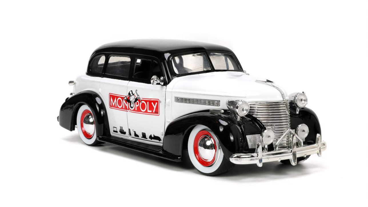 Chevrolet Master MONOPOLY + figurine métal - Jada - 1/24