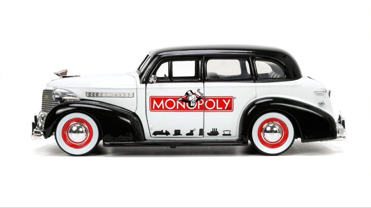 Chevrolet Master MONOPOLY + figurine métal - Jada - 1/24