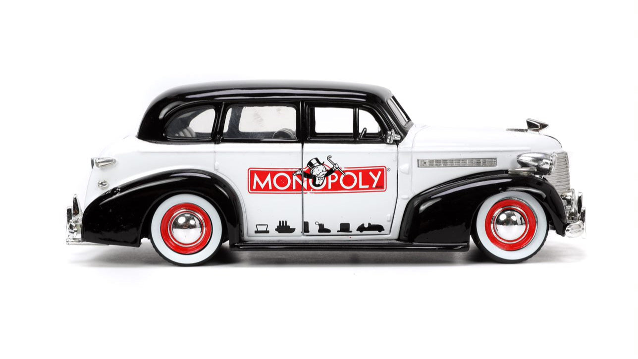 Chevrolet Master MONOPOLY + figurine métal - Jada - 1/24