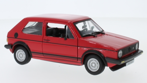 VolksWagen Golf Mk1 GTI Rouge 1979 - Bburago - 1/24