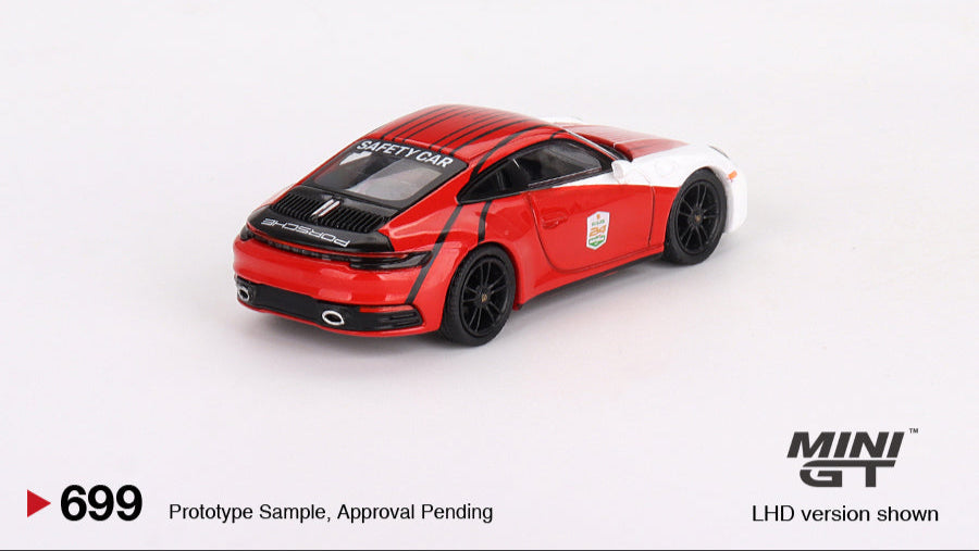 Porsche 911 (992) Carrera S Safety Car 2023 IMSA 24 Heures de Daytona - Mini GT - 1/64