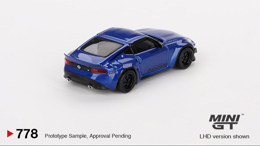 NISSAN Z PANDEM SEIRAN BLUE 2024 - Mini GT - 1/64