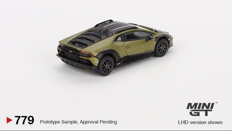 Lamborghini Huracán Sterrato Verde Gea Mat - MiniGT - 1/64