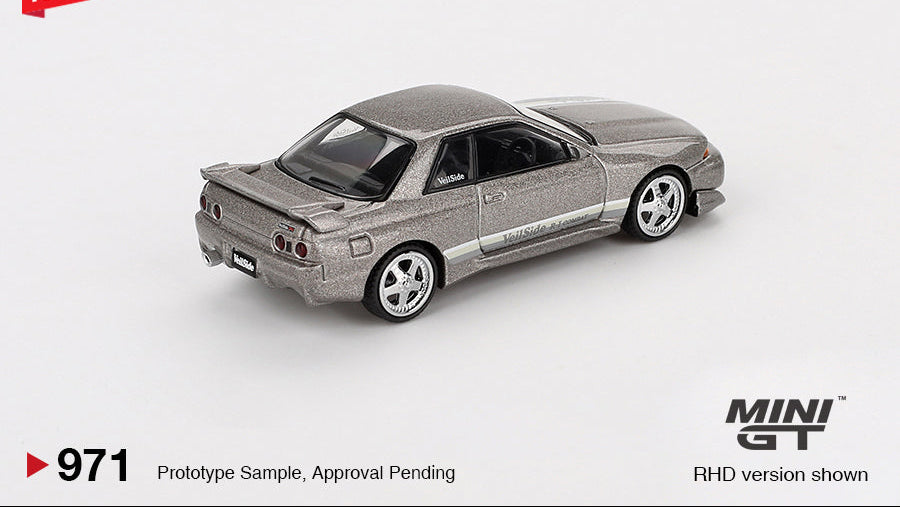 Nissan Skyline GT-R (R32) Veilside Combat CI Veilside Combat Gris - MiniGT - 1/64
