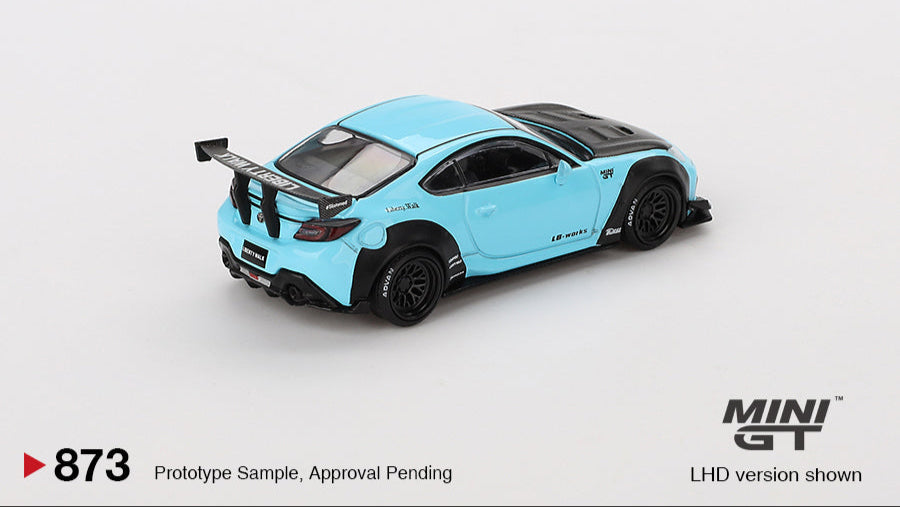 Toyota GR86 LB★Nation Bleu Bébé - MiniGT - 1/64