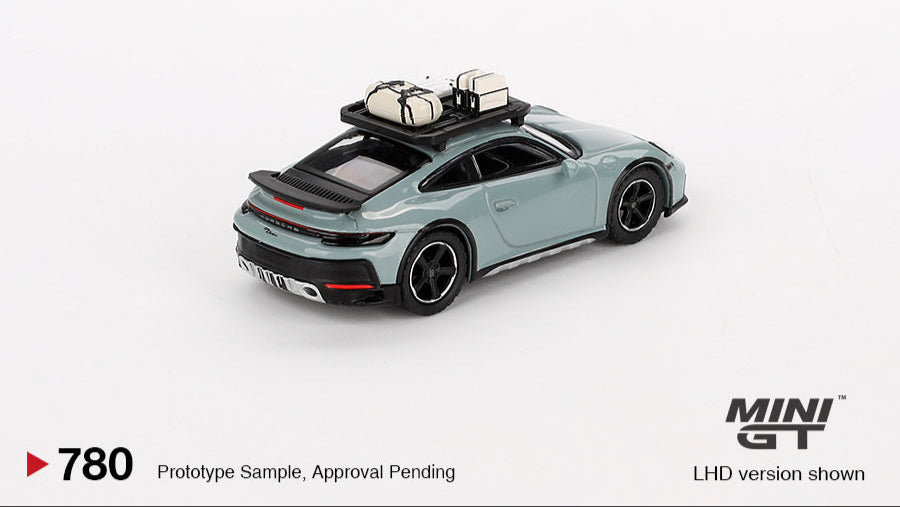 Porsche 911 Dakar Vert Nuance Métallisé - MiniGT - 1/64