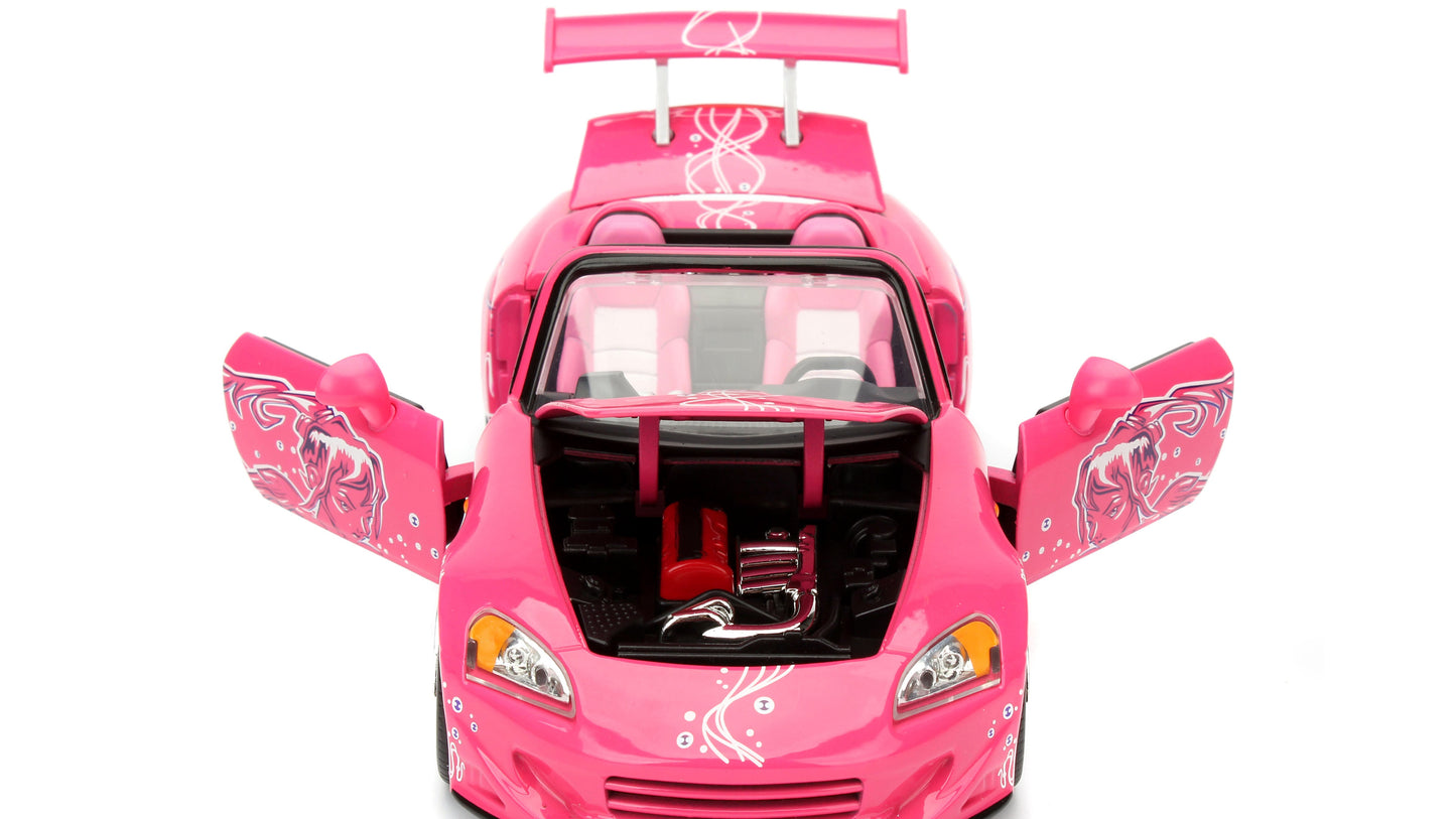 Honda S2000 Convertible pink F&F 1999 - Jada - 1/24