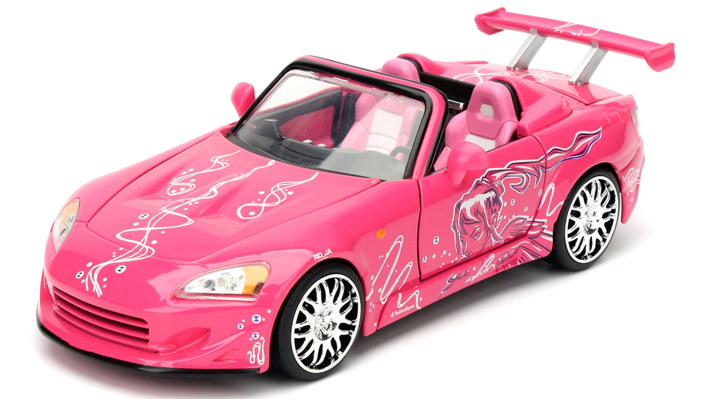 Honda S2000 Convertible pink F&F 1999 - Jada - 1/24