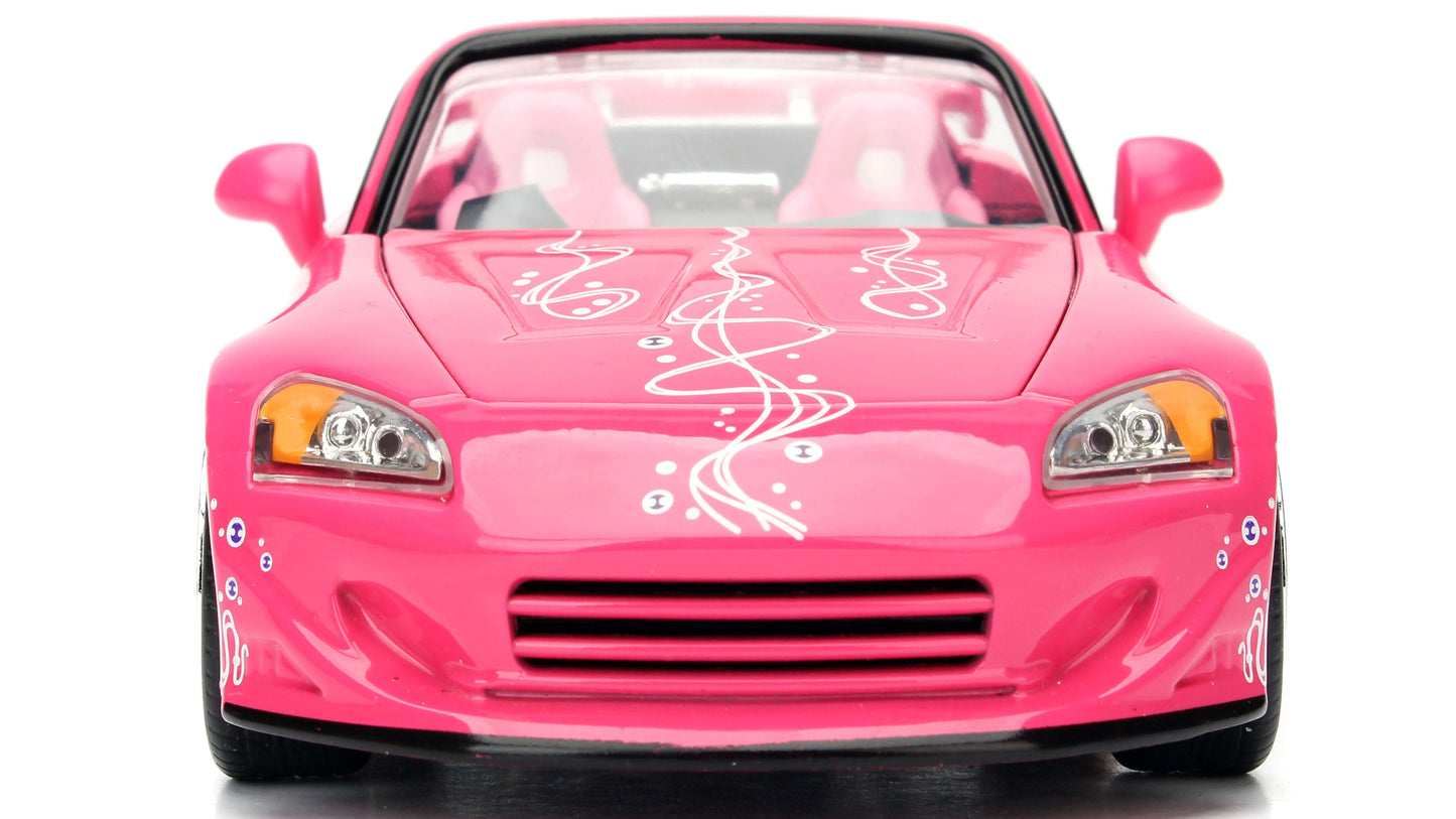 Honda S2000 Convertible pink F&F 1999 - Jada - 1/24