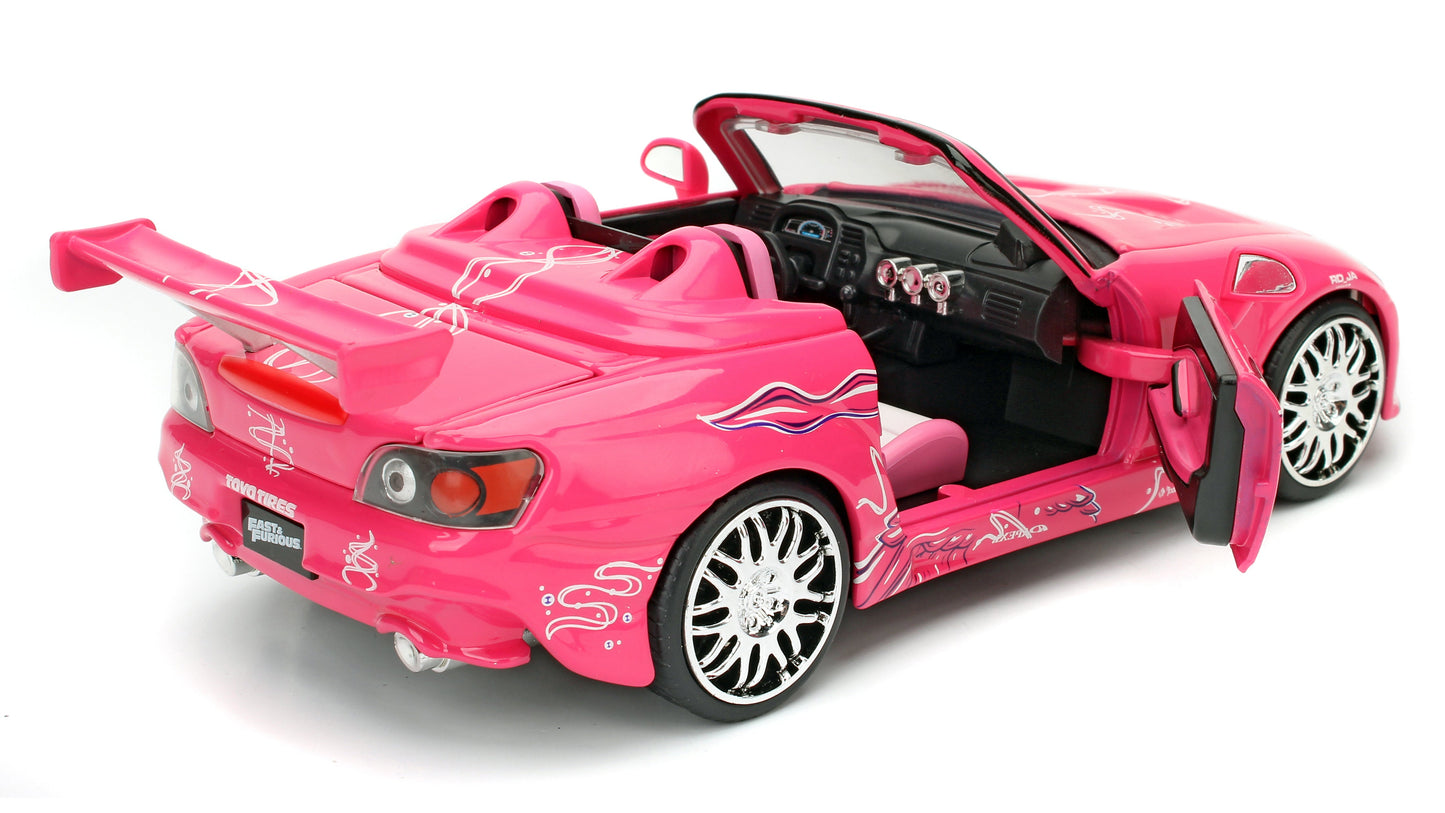 Honda S2000 Convertible pink F&F 1999 - Jada - 1/24