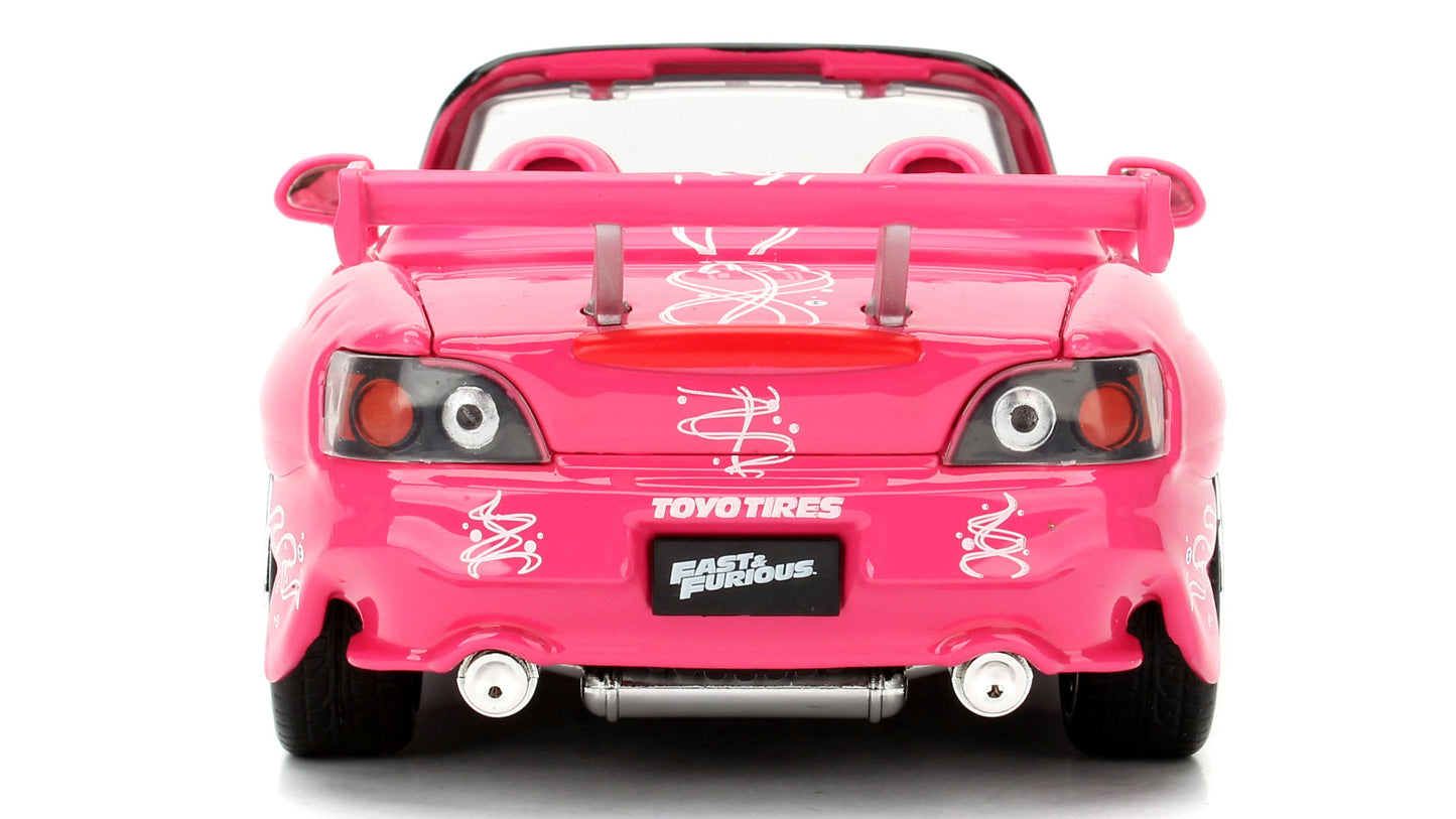Honda S2000 Convertible pink F&F 1999 - Jada - 1/24