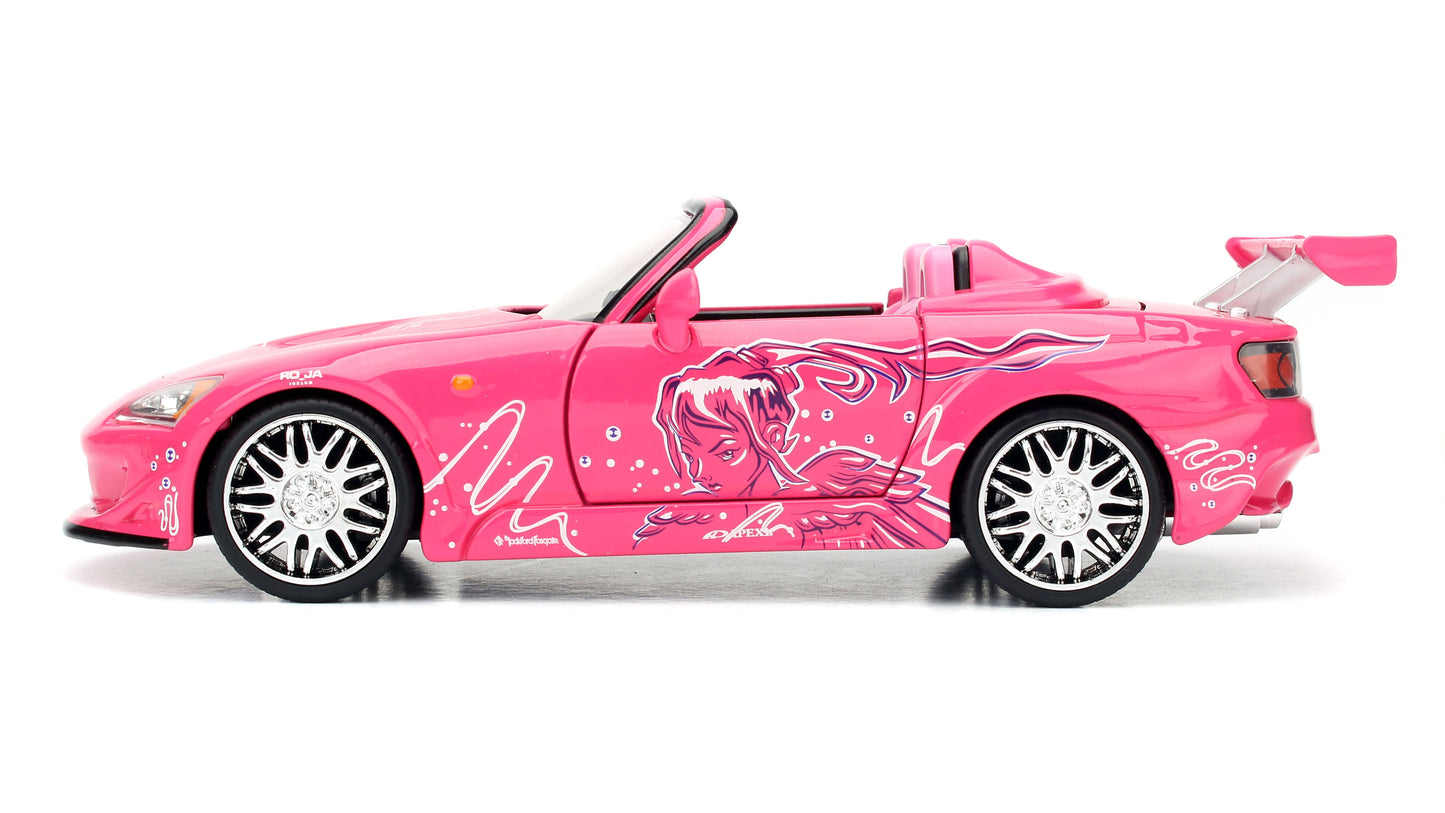 Honda S2000 Convertible pink F&F 1999 - Jada - 1/24