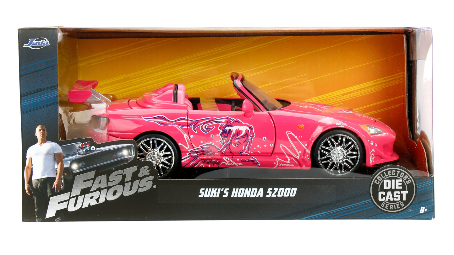 Honda S2000 Convertible pink F&F 1999 - Jada - 1/24