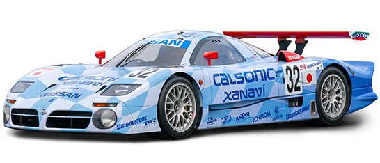 PRECOMMANDE - NISSAN R390 GT1 LE MANS 1998 BLUE 1998 - GTSpirit - 1/18