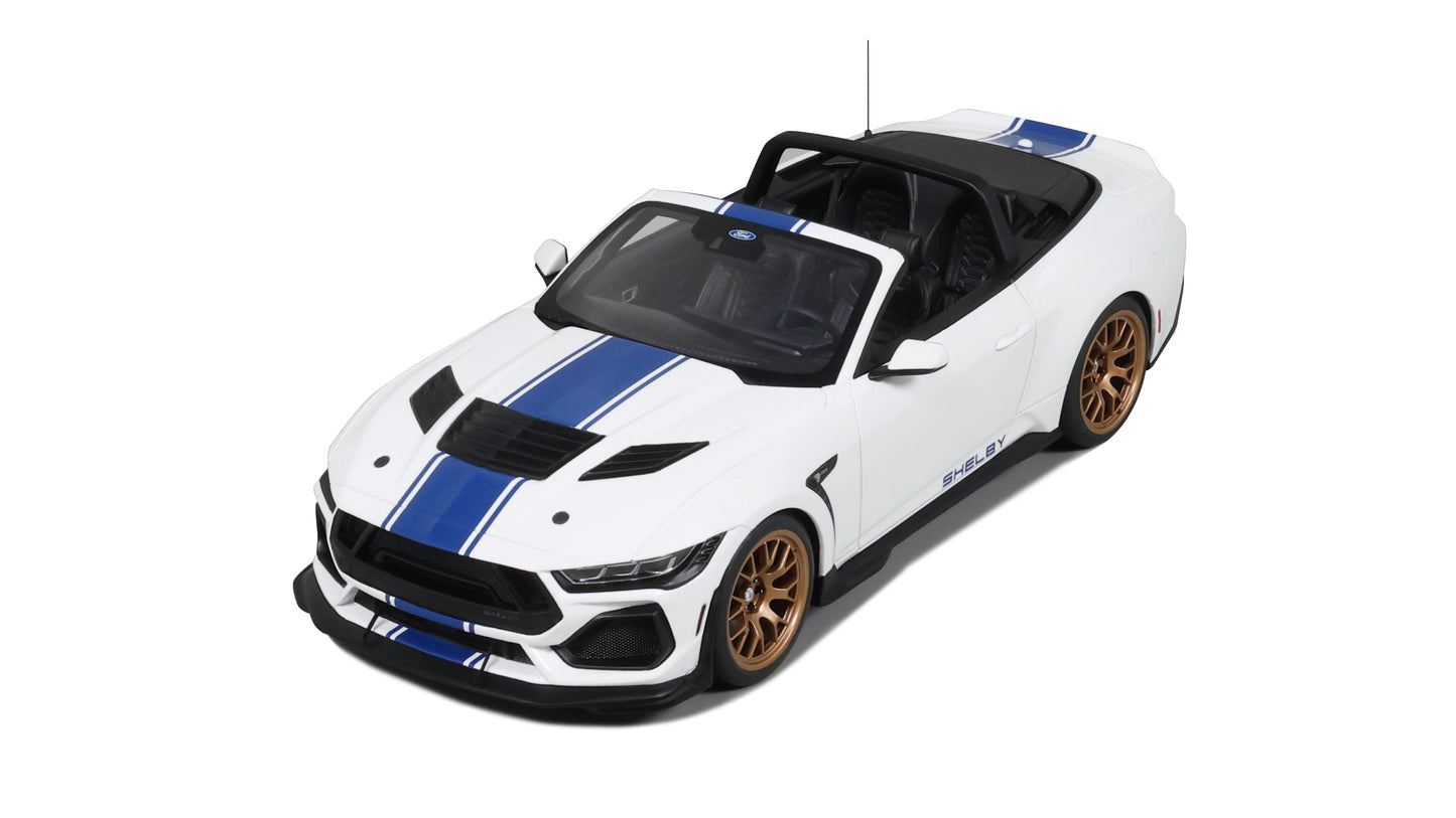 PRECOMMANDE - SHELBY MUSTANG SUPERSNAKE WHITE 2025 - GT Spirit - 1/18