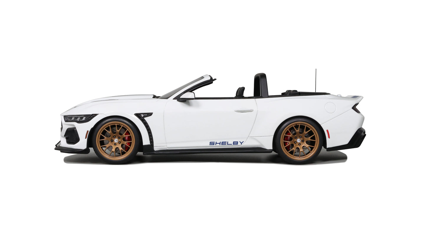 PRECOMMANDE - SHELBY MUSTANG SUPERSNAKE WHITE 2025 - GT Spirit - 1/18