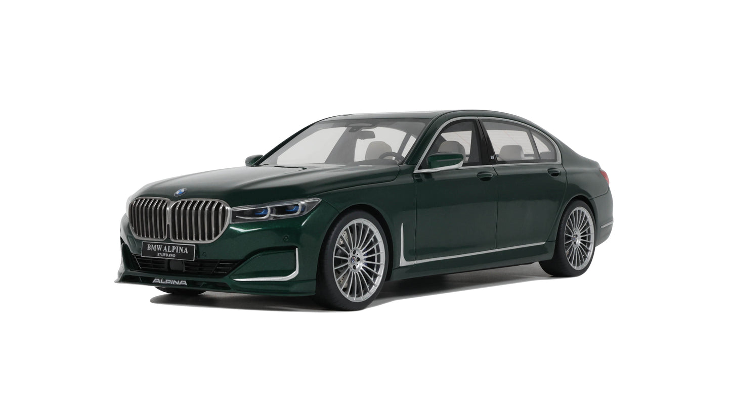 PRECOMMANDE - BMW ALPINA B7 GREEN 2022 - GTSpirit - 1/18