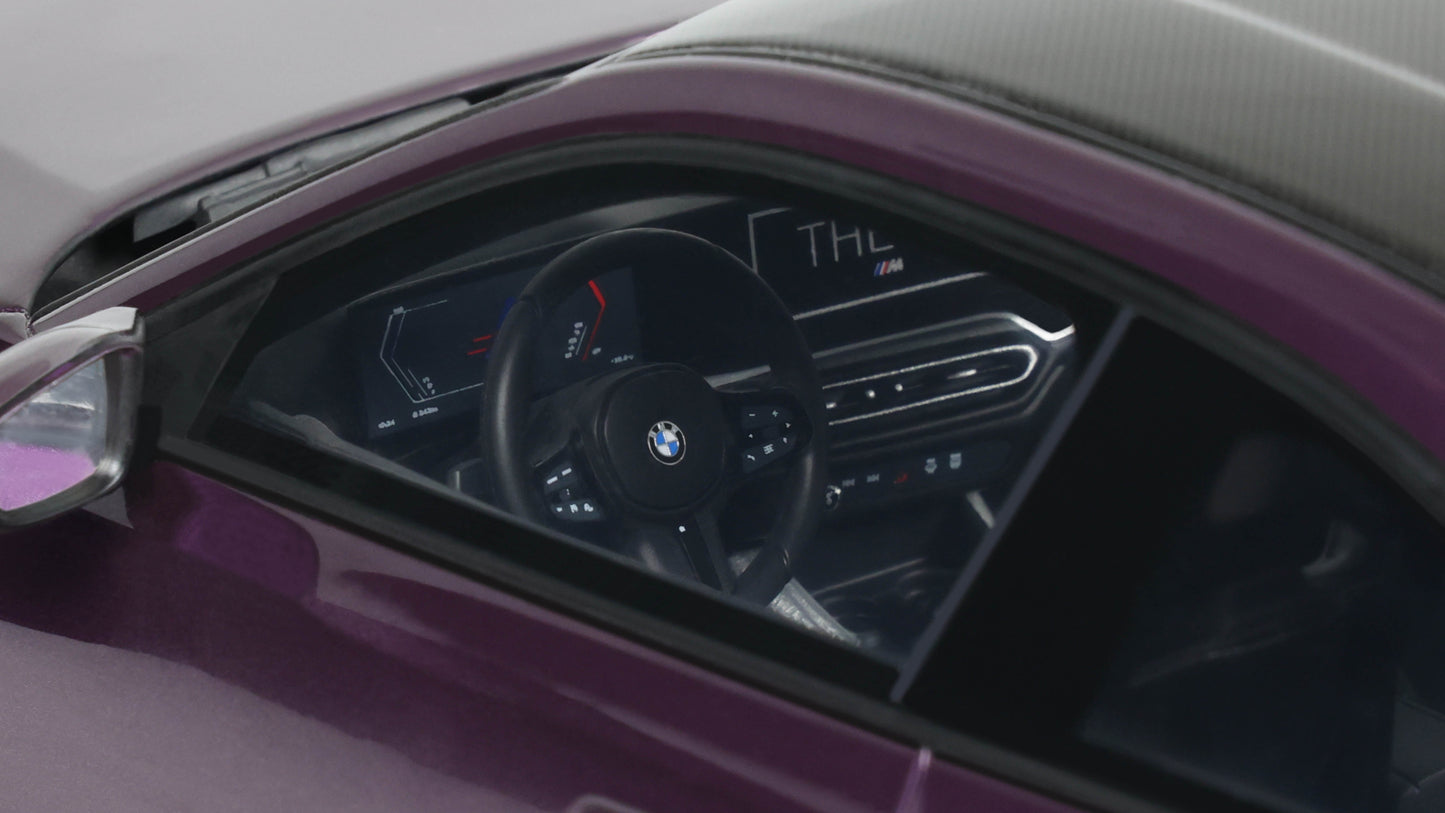 BMW M2 PURPLE 2023 - GTSpirit - 1/18