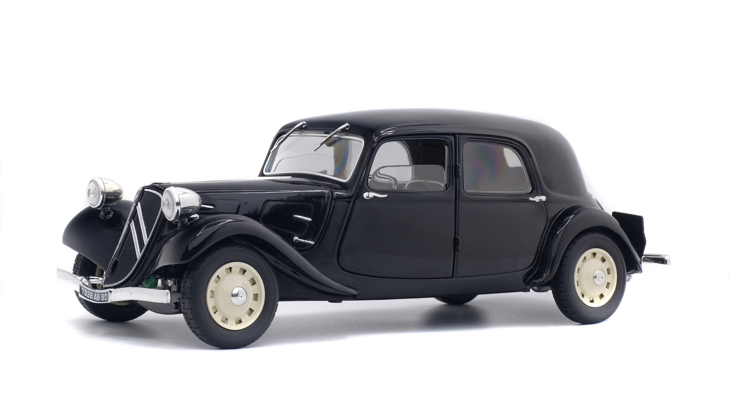 CITROËN TRACTION 11B NOIR 1937 - Solido - 1/18