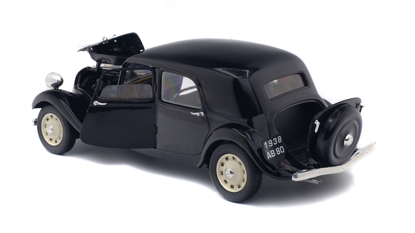CITROËN TRACTION 11B NOIR 1937 - Solido - 1/18