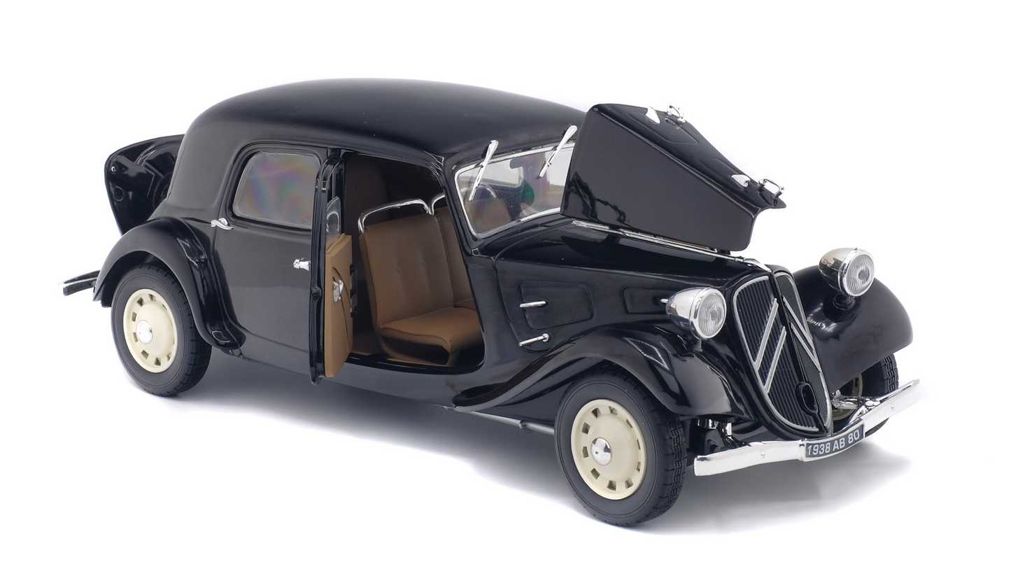 CITROËN TRACTION 11B NOIR 1937 - Solido - 1/18