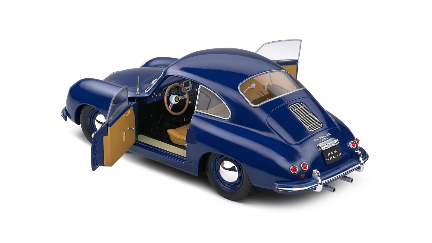 Porsche 356 Pré-A Petrol Blue 1953 - Solido - 1/18