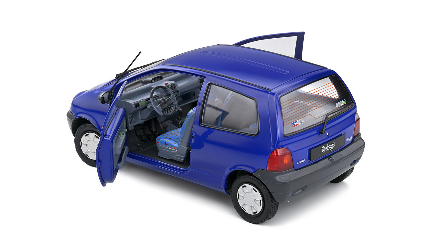 Renault Twingo Mk1 bleu outremer 1993 - Solido - 1/18