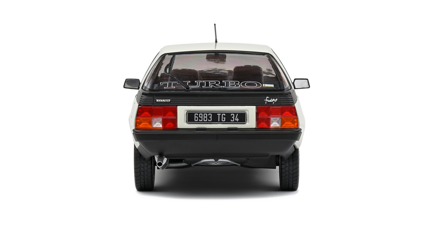 Renault Fuego Turbo Blanc Panda 1985 - Solido - 1/18