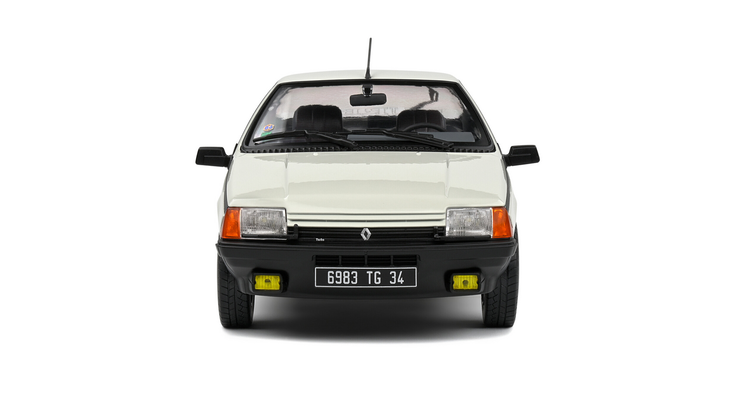 Renault Fuego Turbo Blanc Panda 1985 - Solido - 1/18