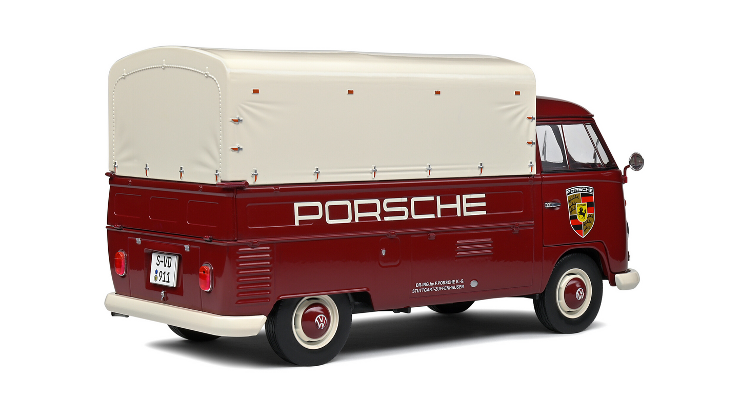 Volkswagen T1 Pick-Up Porsche Service 1950 - Solido - 1/18