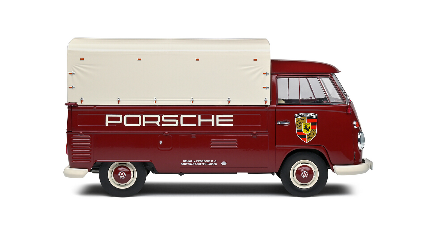 Volkswagen T1 Pick-Up Porsche Service 1950 - Solido - 1/18