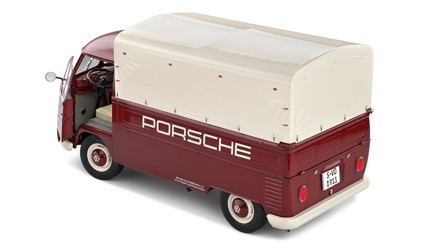 Volkswagen T1 Pick-Up Porsche Service 1950 - Solido - 1/18