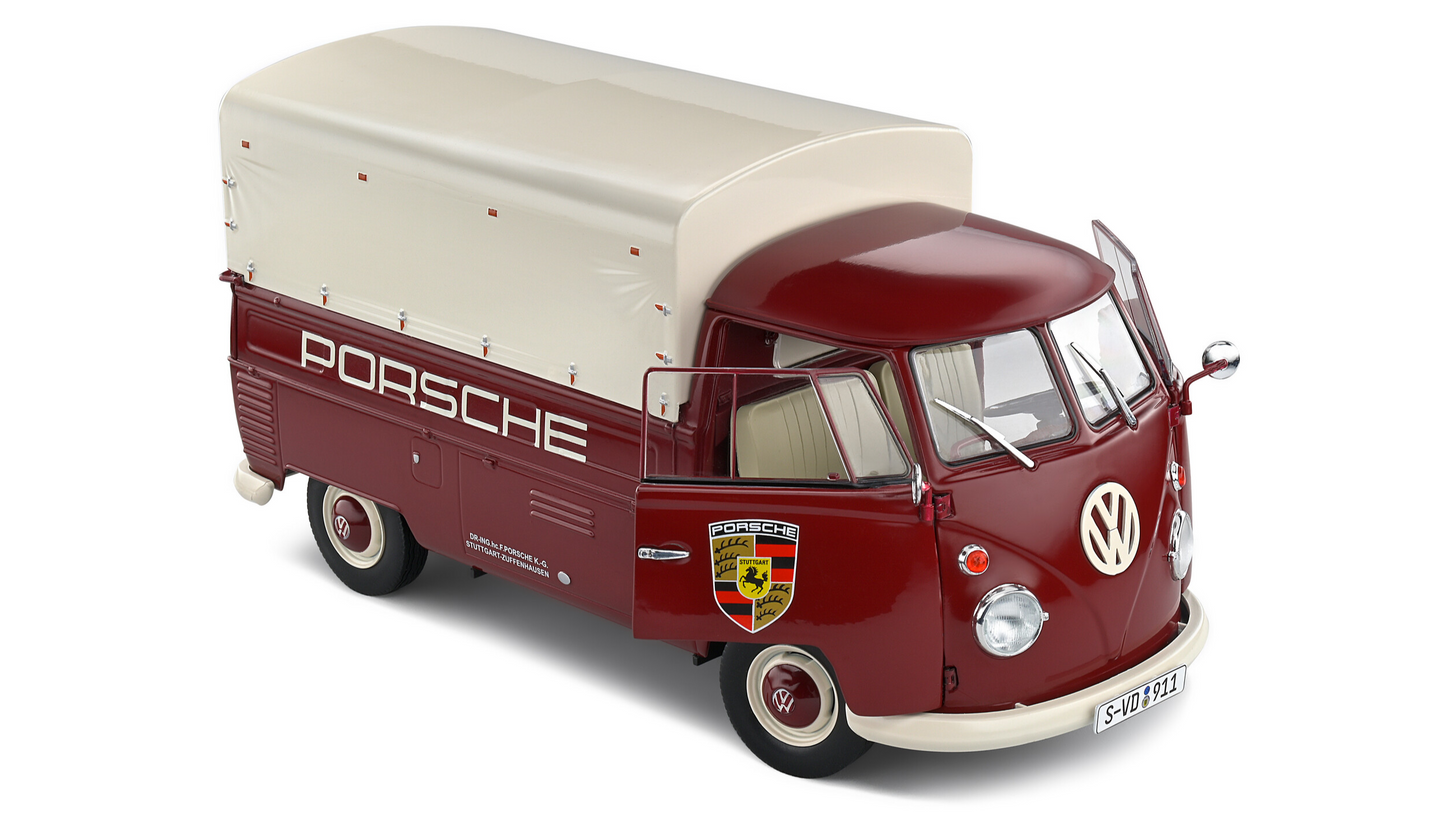 Volkswagen T1 Pick-Up Porsche Service 1950 - Solido - 1/18