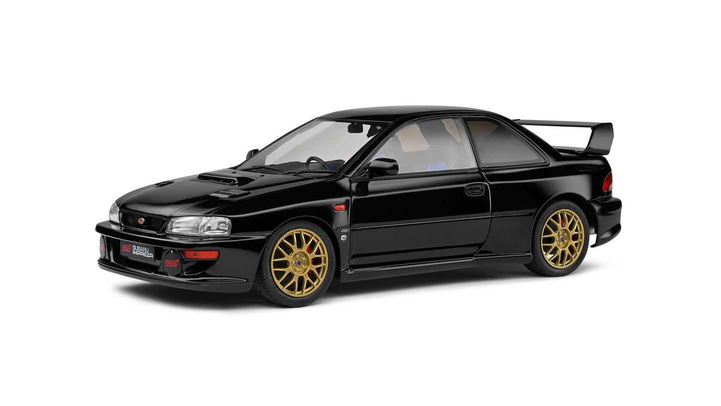 Subaru Impreza 22B Black 1998 - Solido - 1/18