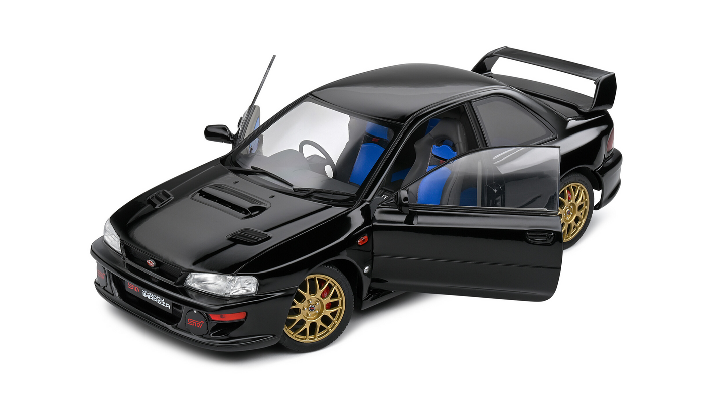 Subaru Impreza 22B Black 1998 - Solido - 1/18
