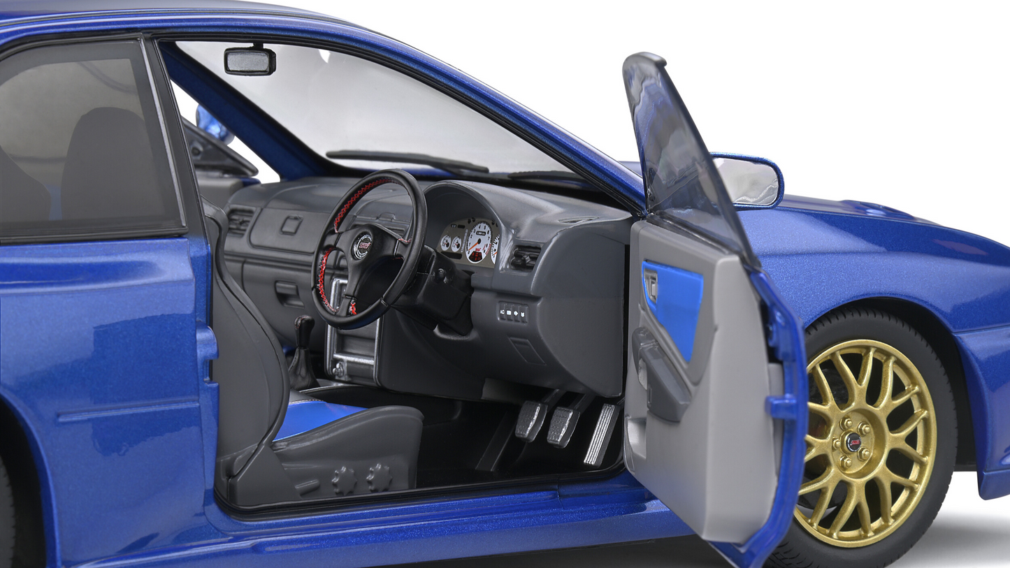 Subaru Impreza 22B Sonic Blue 1998 - Solido - 1/18