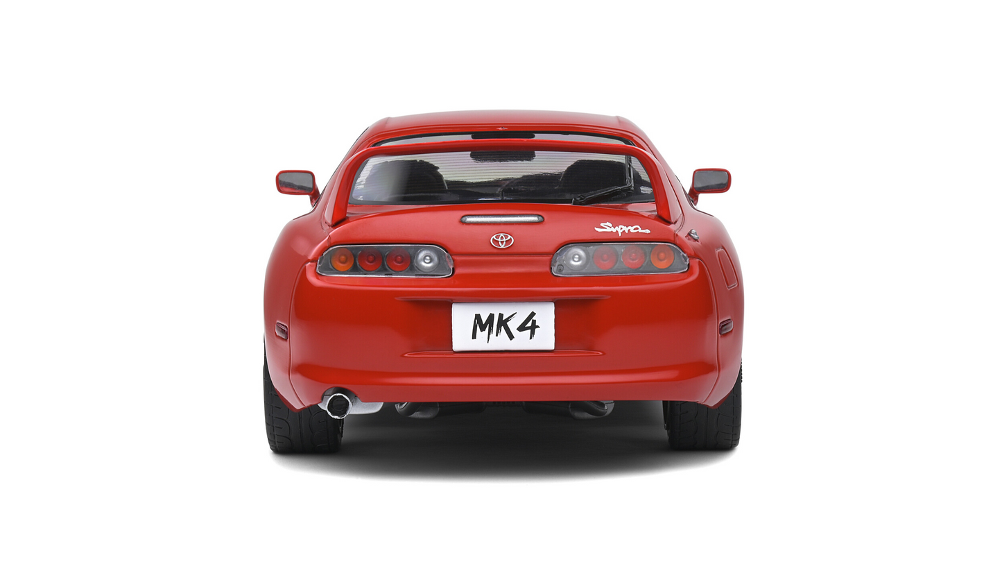 Toyota Supra Mk.4 (A80) Renaissance Red 1993 - Solido - 1/18