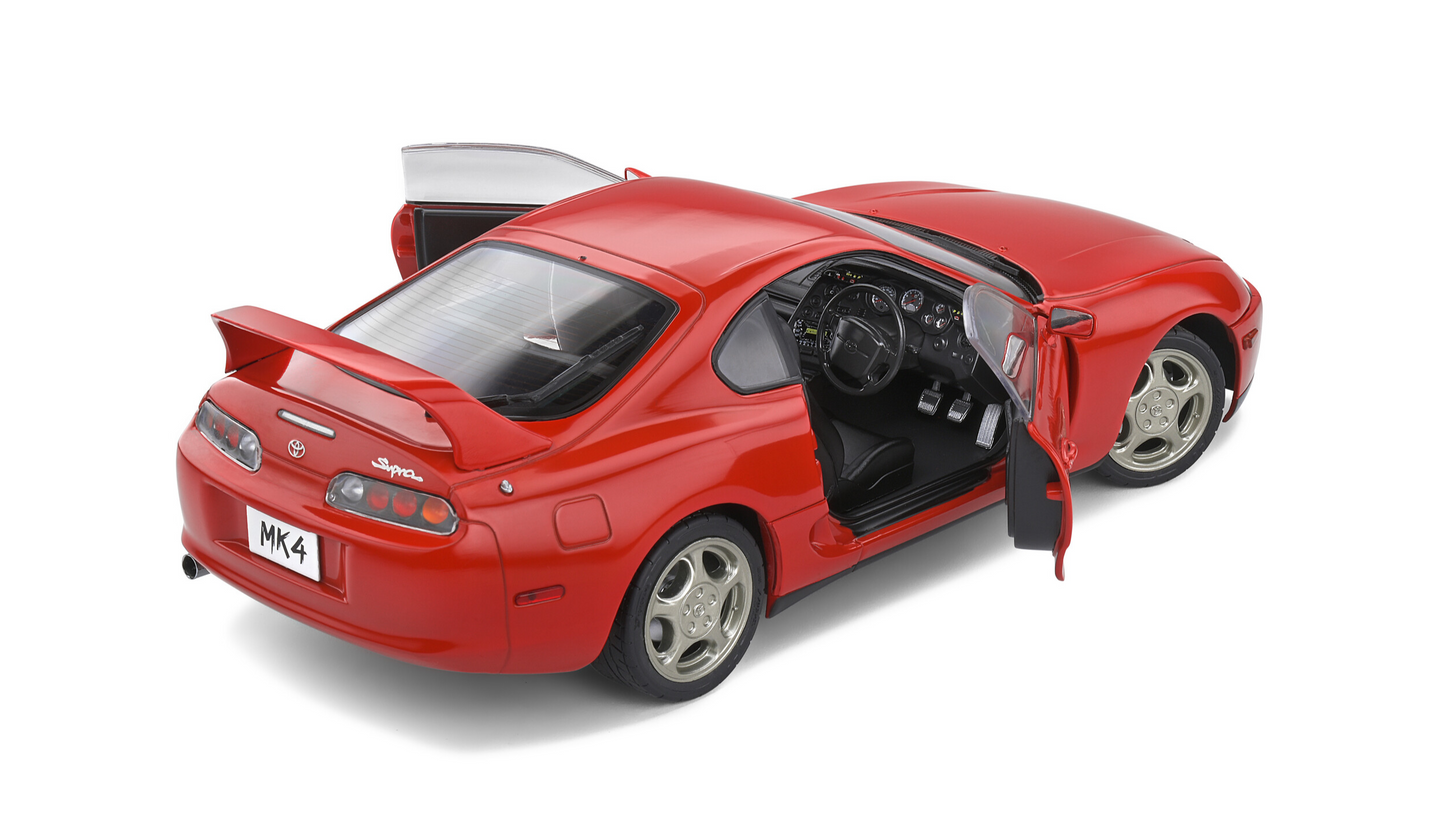 Toyota Supra Mk.4 (A80) Renaissance Red 1993 - Solido - 1/18