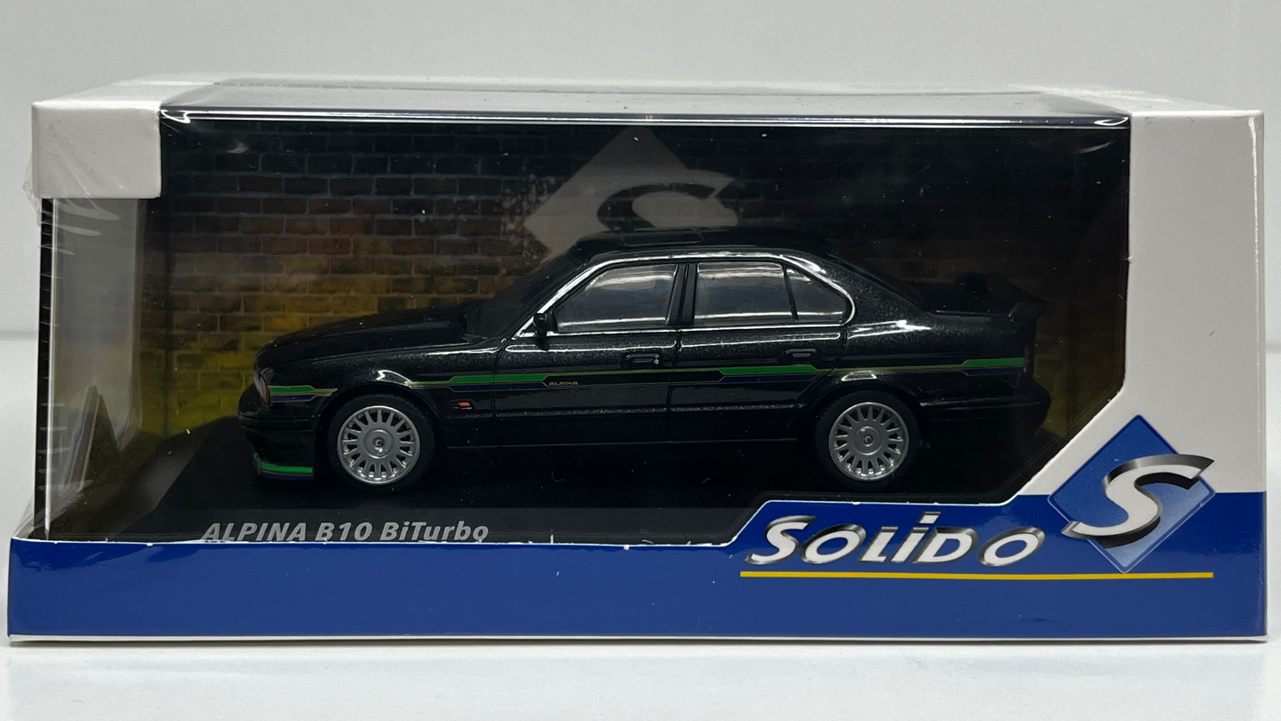Alpina B10 BiTurbo Noir/vert 1994 - Solido - 1/43