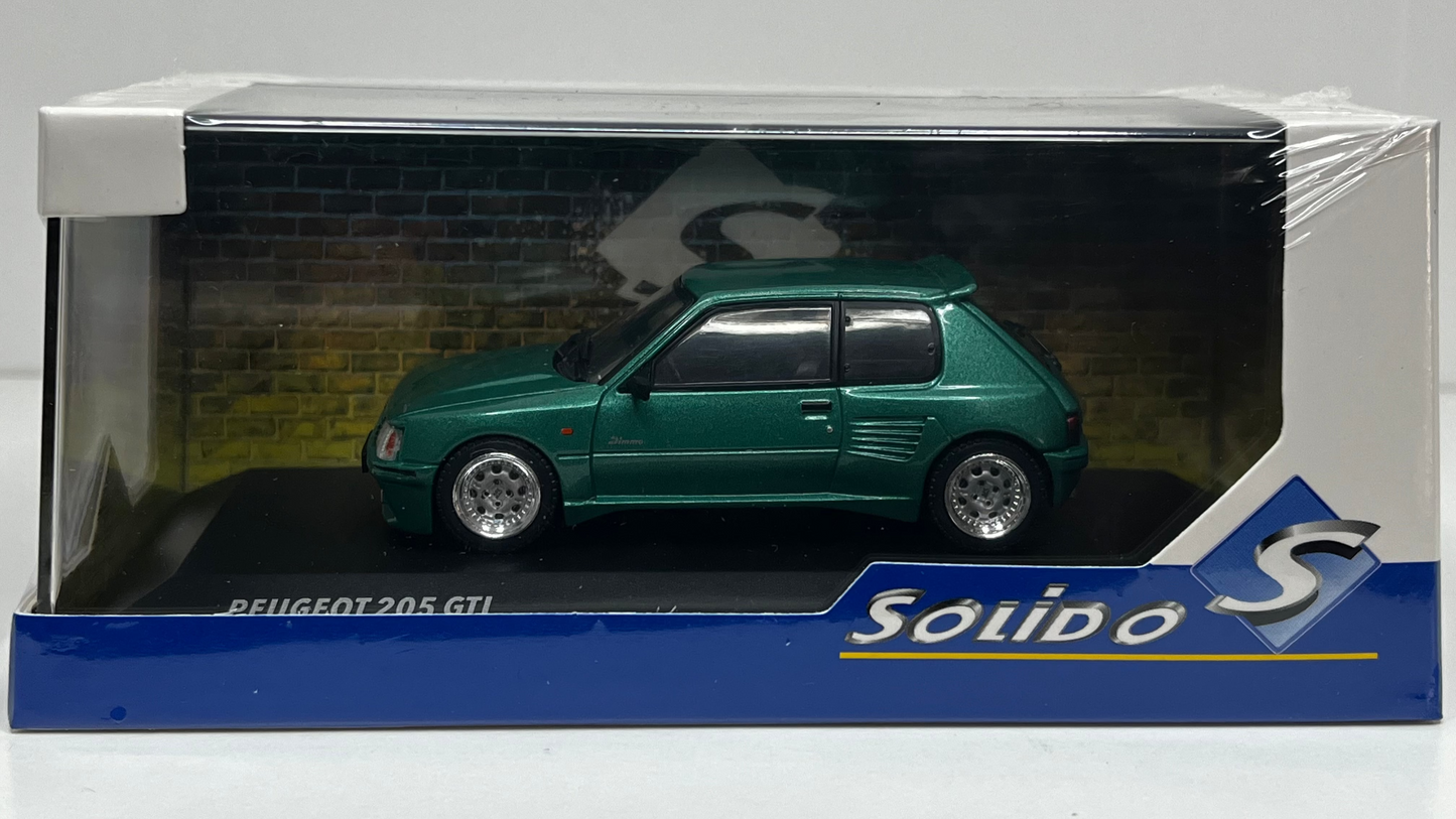 Peugeot 205 Dimma Fluorite Green 1992 - Solido - 1/43