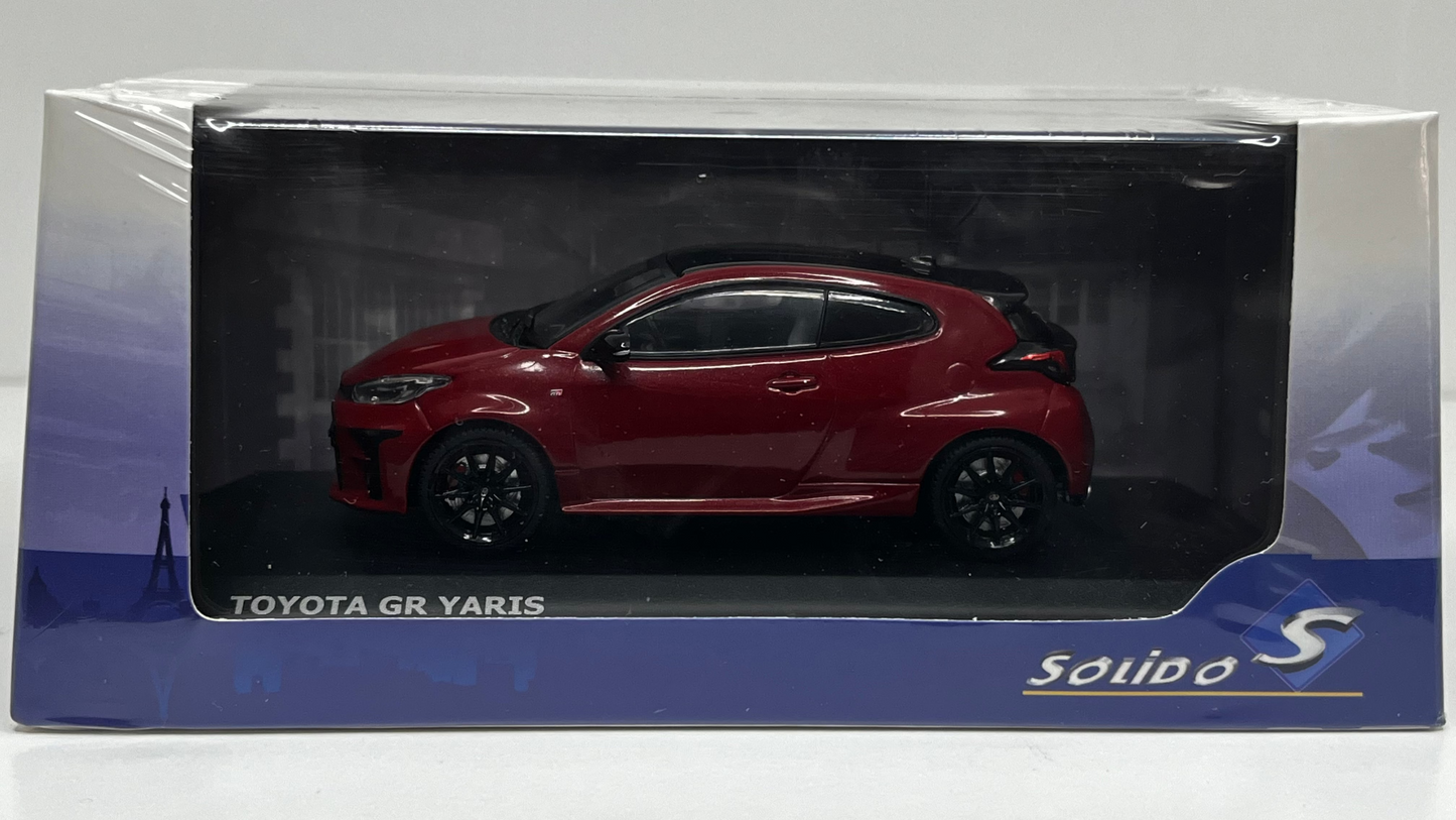 Toyota Yaris GR Karmina Red Metallic 2020 - Solido - 1/43