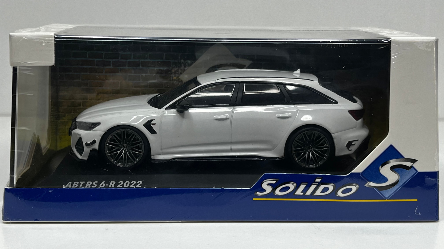 ABT RS6 R Ibiswhite 2022 - Solido - 1/43