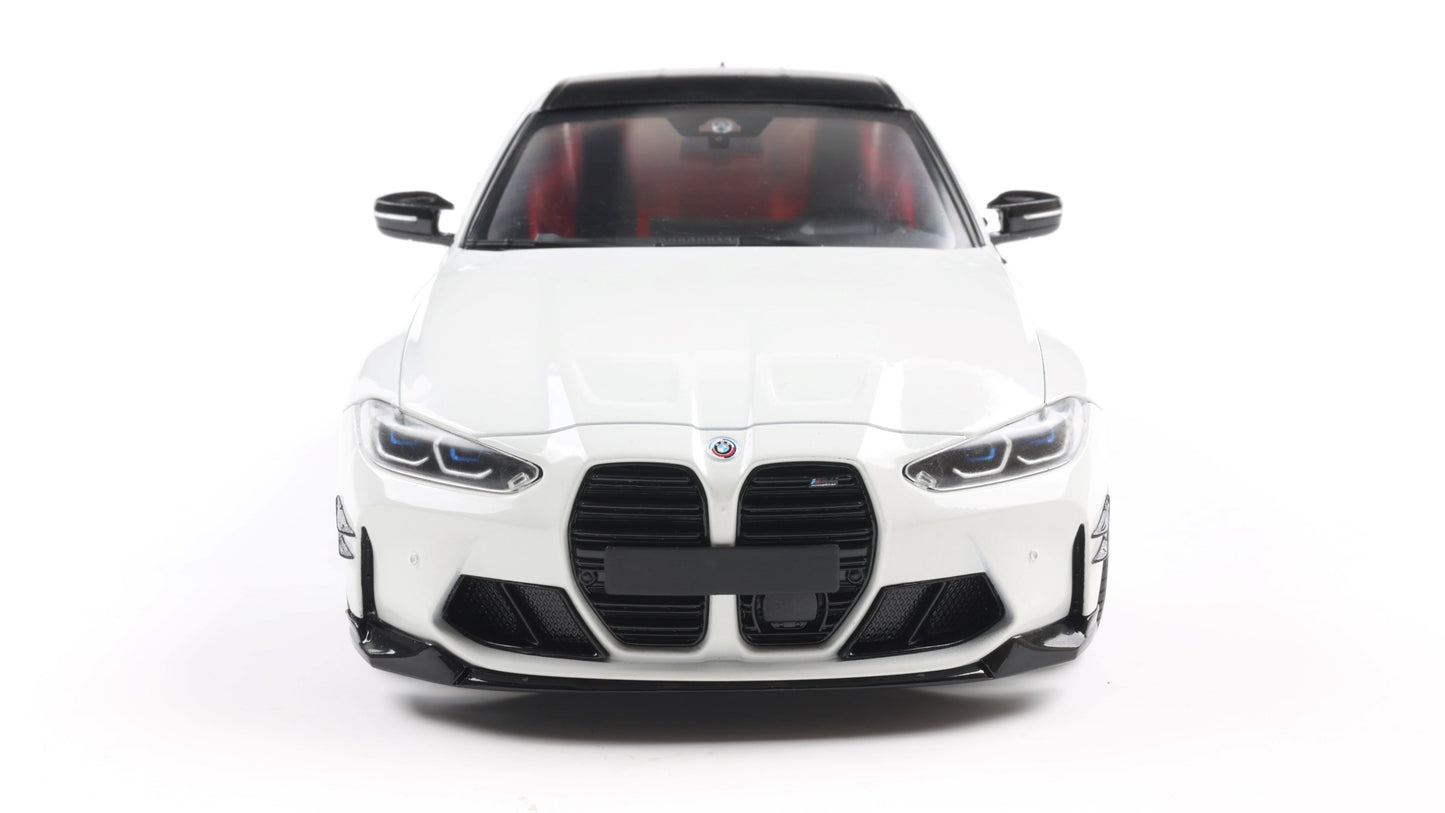 PRECOMMANDE - BMW M4 PERFORMANCE PARTS WHITE & M DECO 2025 - Solido - 1/18