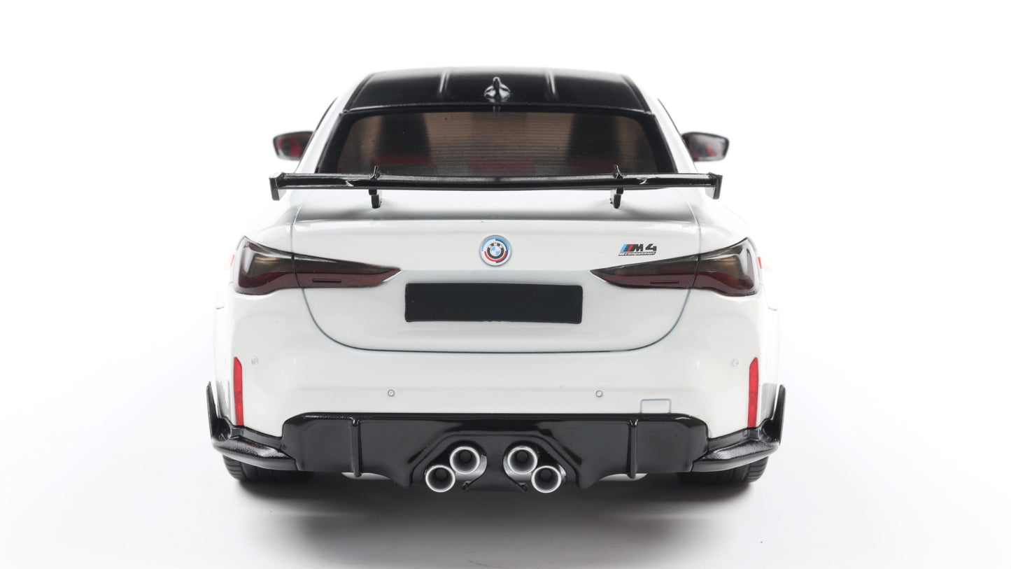 PRECOMMANDE - BMW M4 PERFORMANCE PARTS WHITE & M DECO 2025 - Solido - 1/18